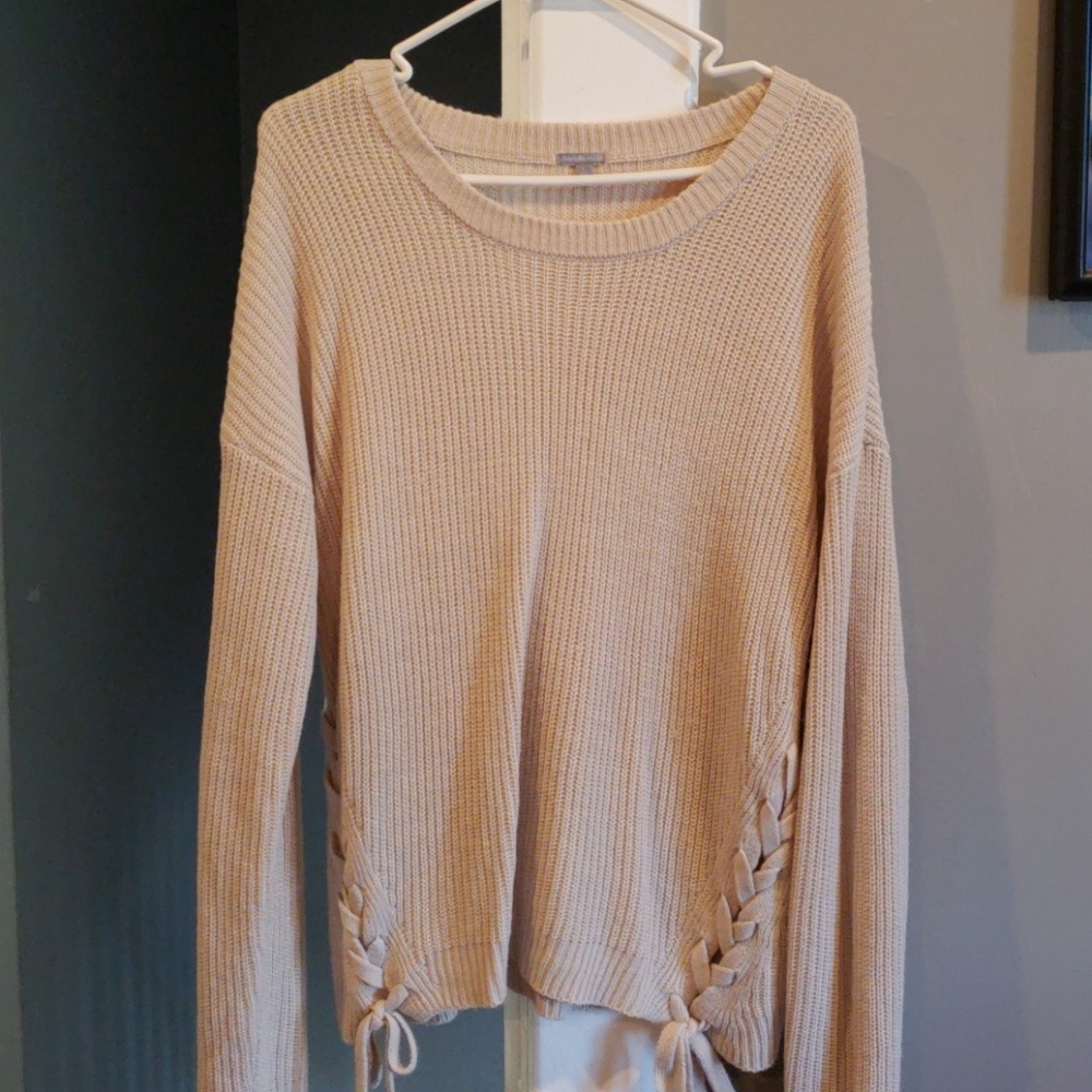 Beige Charlotte Russe Sweater